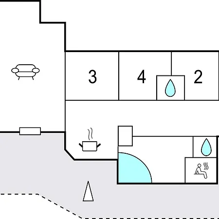 Holiday home Pet Friendly In Nexo With Wifi